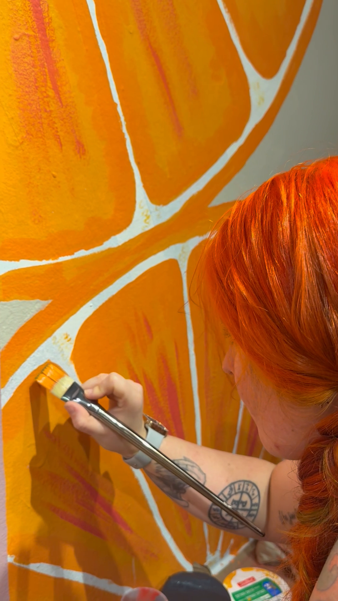 Atelier ou portrait — Sabrina au travail